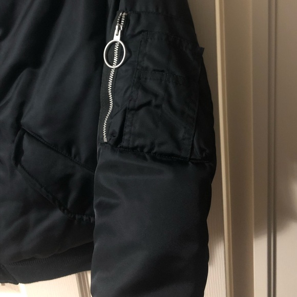 ALLSAINTS Opex Lux Reversible Bomber Jacket - Picture 4 of 8